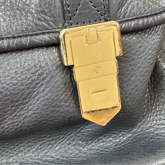 Mulberry Navy Blue Messenger Bag - Picture 2 of 14